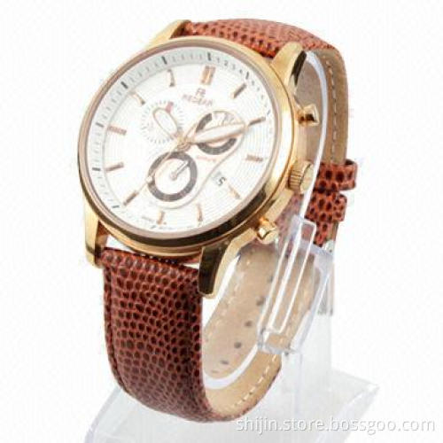Stainless steel quartz watch with Japanese movement, popular, fast delivery